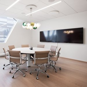 De Una Chair-collectie van ICF in net en leer