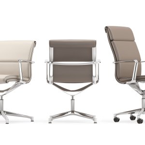 Una Plus Executive in leer in een directiekantoor