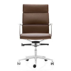 Gesloten aluminium armleggers van de Una Chair