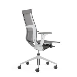 Rij Una Chair stoelen langs de vergadertafel