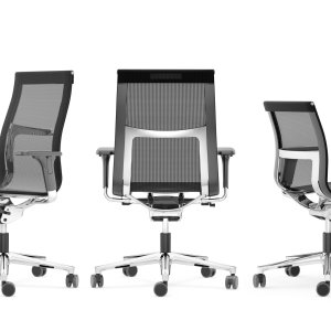 Una Stool van ICF in een ontvangstruimte