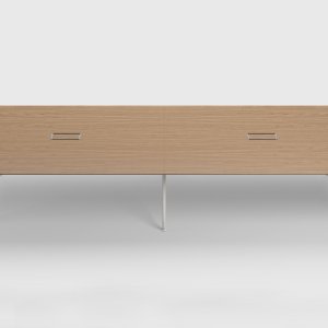 UniTable tafel van ICF met helder glasblad van 15 mm