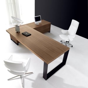 New Loop directiebureau van IVM Office met ringonderstel, overzicht