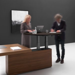Vergaderruimte met Kyo tafel en dressoirs