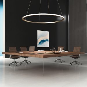 Notenfineer in dambordpatroon op de vierkante Kyo tafel