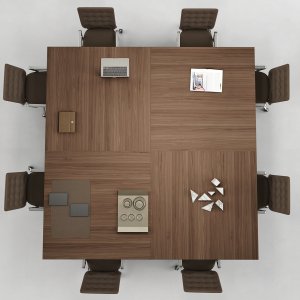 Complete directiekamer met de Kyo collectie