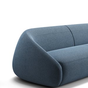 Twee dormeuses Apper naast elkaar, een linker en een rechter, in een lounge