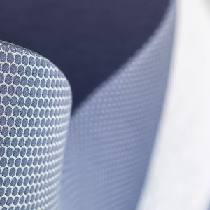 Versterkte naad in de bekleding van de LaCividina fauteuil Nautile