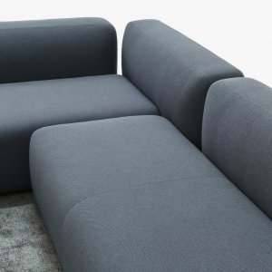 Verspringende rug van de bank Suiseki van LaCividina