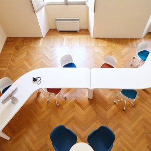Y-vormige tafel uit de collectie Brunch