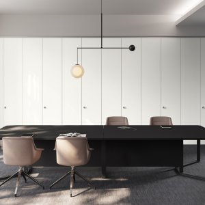 Detail van de verchroomde I-Meet-poot 70 x 20 mm met verstelbare voet