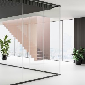 Minimaal 22 mm vloerprofiel van de Mood MM-wand