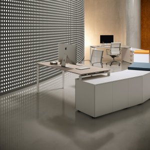 Loft Swing-kast met CPU-vak