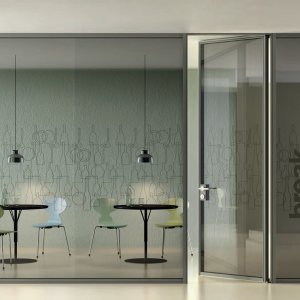 Giano kast met lade en glazen bodem op Simple Bold