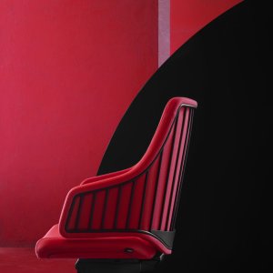 Italia fauteuil in okergele stof