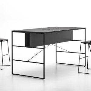 Dubbele werkplek uit het systeem 20.Venti van MDF Italia