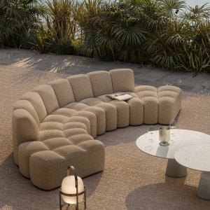 Array van mdf italia in een hospitality wachtruimte