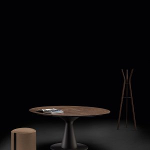 Metar vergadertafel 280 cm met eiken basis