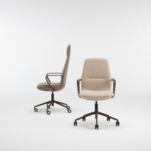 Directiestoel Synua van Milani in een directiekamer