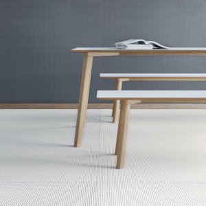 Groot formaat 120x120 cm Pico gelegd met voeg van 2 mm