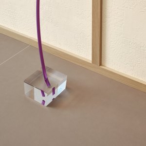Déchirer in de doorgekleurde tint Ecrù