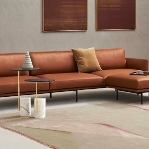 Fauteuil New York van Quinti met kussens van ganzenveren