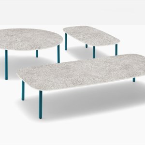 Zwarte technopolymeer glijder op Buddy (Pedrali)