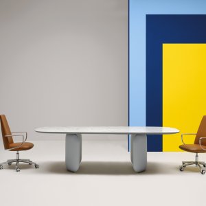 Directiestoel Elinor 3755 van Pedrali met hoge rug