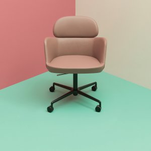 Vergaderstoelen Ester van Pedrali rond de vergadertafel