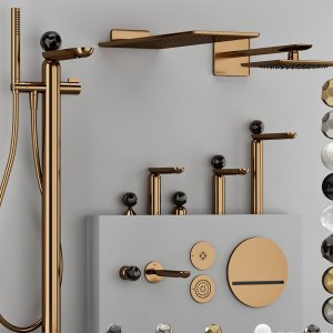 Thermostatische douchemengkraan Perle van Gessi