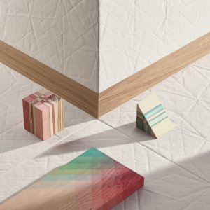 Vloer van porselein Folded 60x60