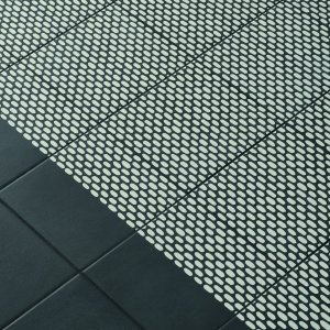 Patroon Mesh Blue uit de Tape collectie in geglazuurd gres