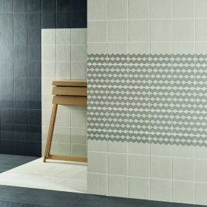 Patroon Mesh Green uit de Tape collectie in geglazuurd gres