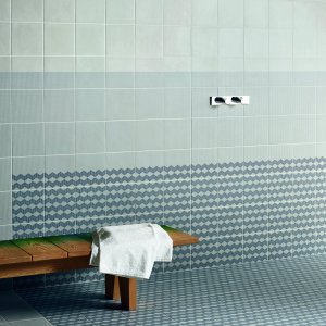 Patroon Zigzag Brown uit de Tape collectie in geglazuurd gres
