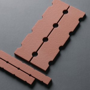Buitenverlegging van Osso & Bottone met contrasterende voeg