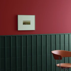Vergaderruimte met Motivo wand in Arctic