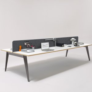 Closed office compositie Pigreco met derde niveau