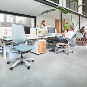 Multifunctionele armlegger van de se:flex met naar binnen gedraaide steun