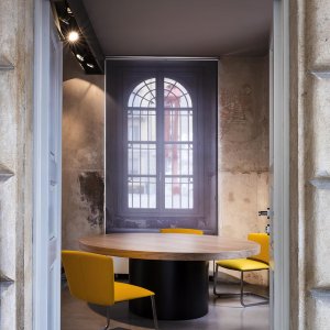 Directiebureaus Asymmetrical 307 × 200 cm in mat Nero