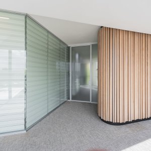 Beglaasde draaideur van het W80 systeem