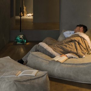 Gescheiden kamers met polystyreen korrels