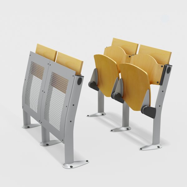 Auditorium met Ares Line stoelen ontworpen op akoestisch comfort