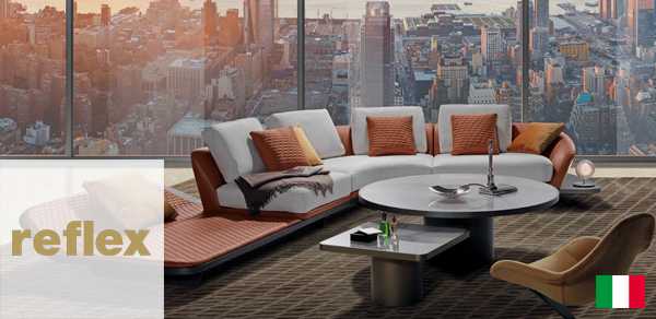 Luxe Italiaanse meubels van Reflex