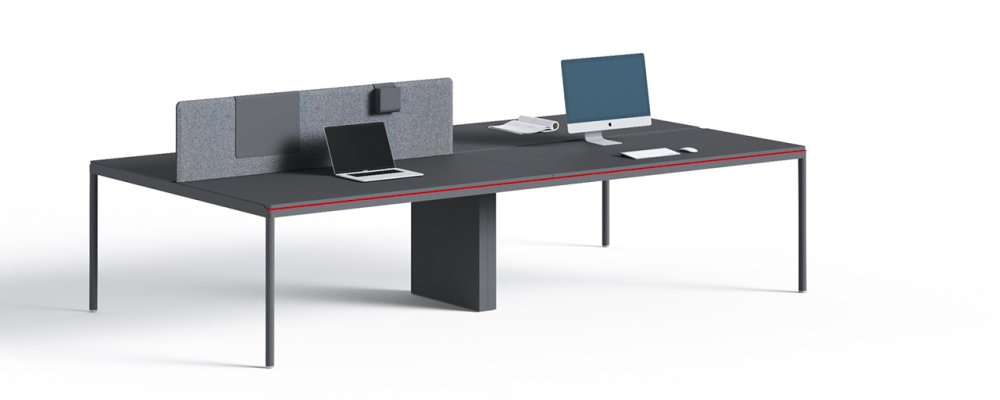 Bureau met ladeblok