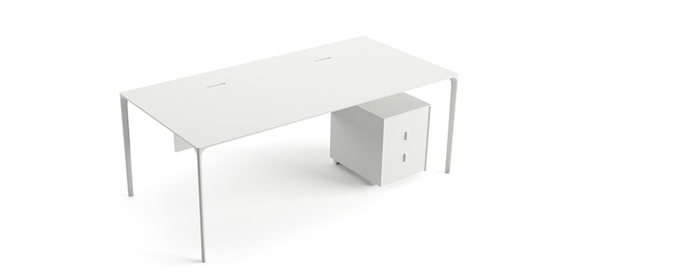 Alleen vergadertafel